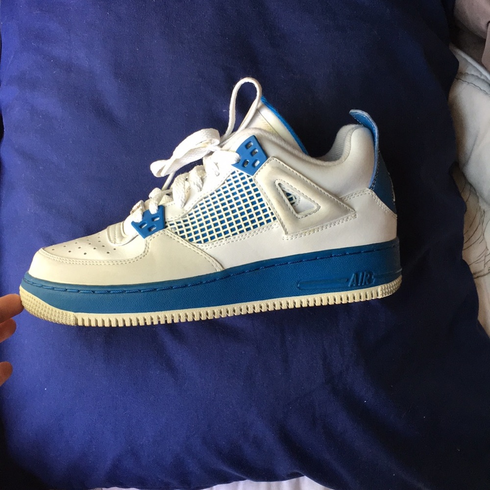 Air Jordan 4 Retro Blue and White !! LAST CHANCE